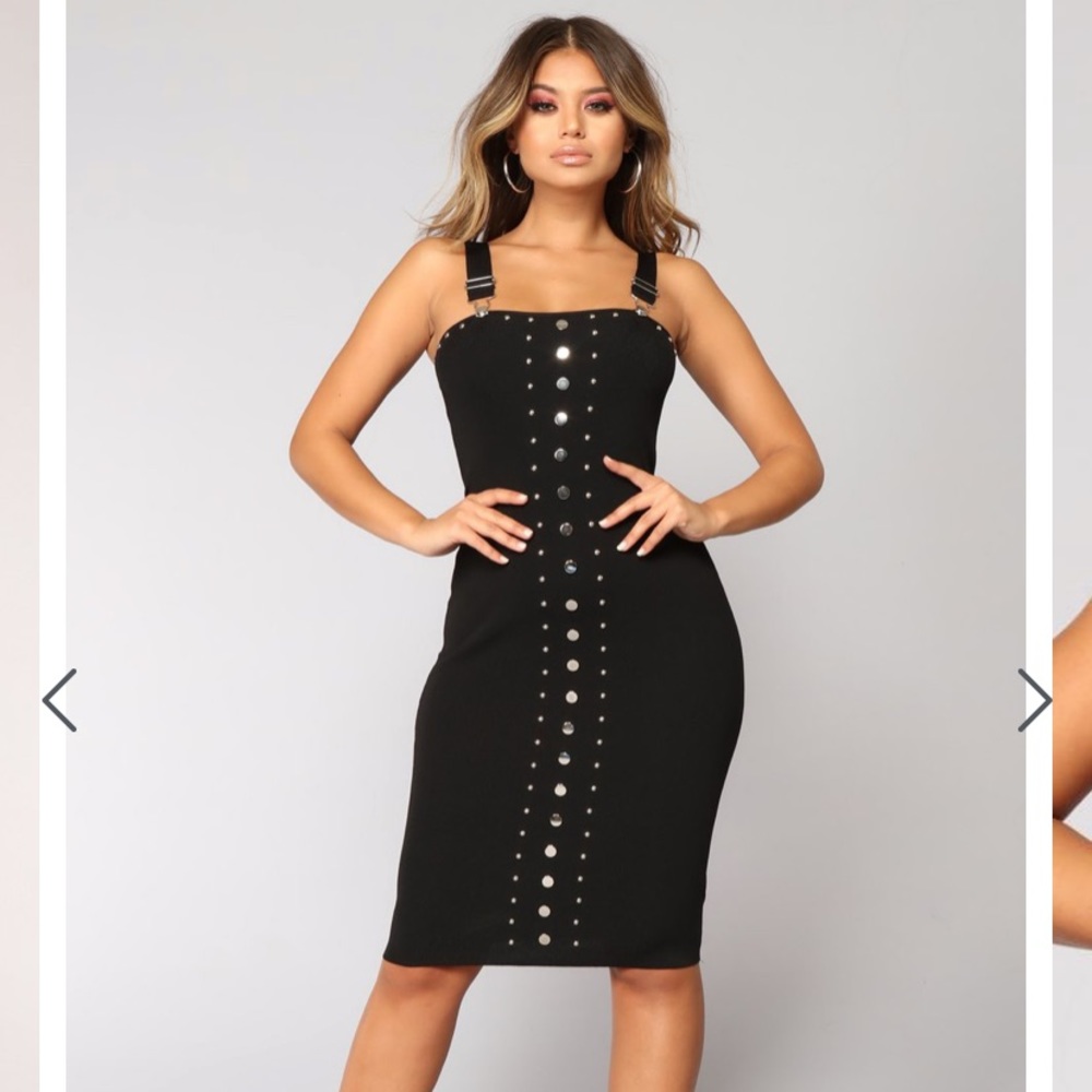 Fashionova buckle dress xs